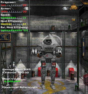 MechWarrior 4: Mercenaries - Light 'Mechs