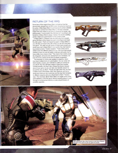 Mass Effect 3 - Mass Effect 3: Новые сканы Game Informer в отличном качестве.